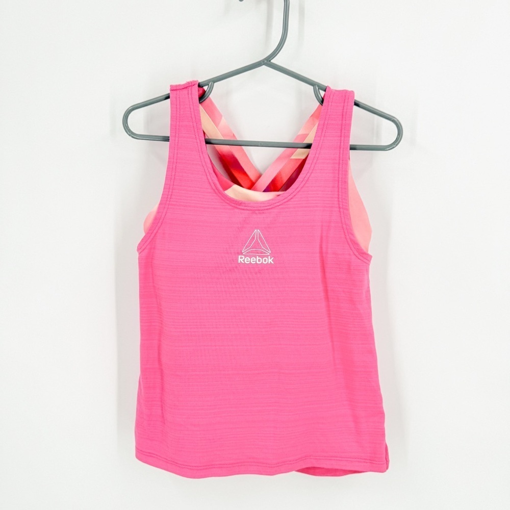 Reebok Pink Kids Tank Top
